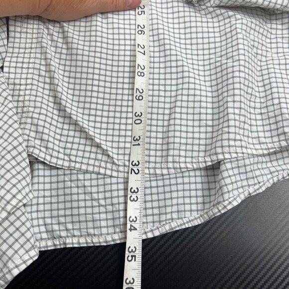 Eddie Bauer Mens Plaid Fishing Shirts Vented Back LOT OF 2 size XL Outdoor Hike - Picture 15 of 16